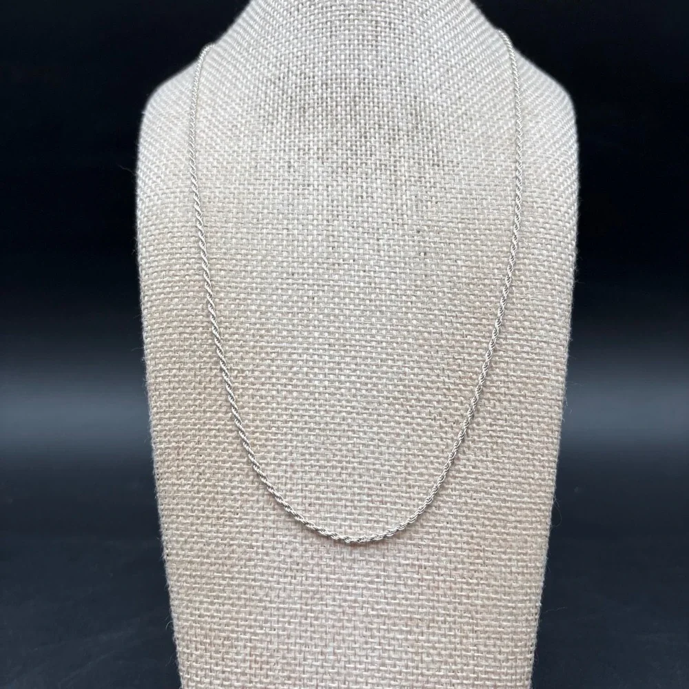 Italy Rope Chain Necklace Men 20